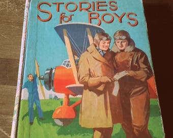 Vintage 50's Stories for Boys hardcover book