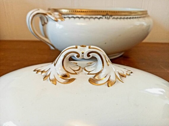 Vintage large Booths Silicon China Simplex pattern tureen - Etsy 日本