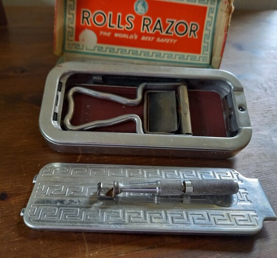 Vintage 50's rolls Razor Travel Razor Made in England Etsy