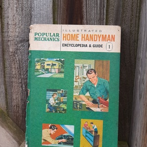 Mid Century Popular Mechanics home Handyman vol. 1