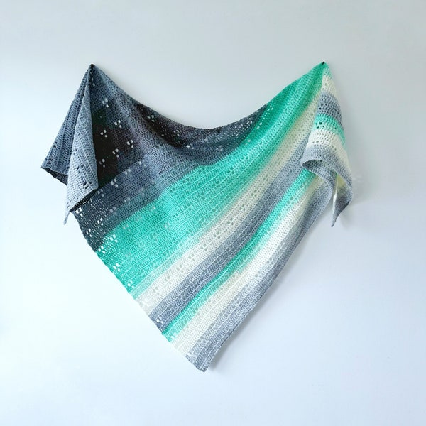 how to wear asymmetrical shawl