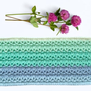 CROCHET PATTERN - Blanket, Afghan, Throw - V Stitch - Crochet Baby Blanket - The Coven Blanket