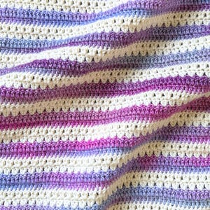 Crochet Baby Blanket Pattern, Baby Blanket Pattern, Baby Crochet Pattern, Baby Afghan Crochet Pattern - Tempo Baby Blanket