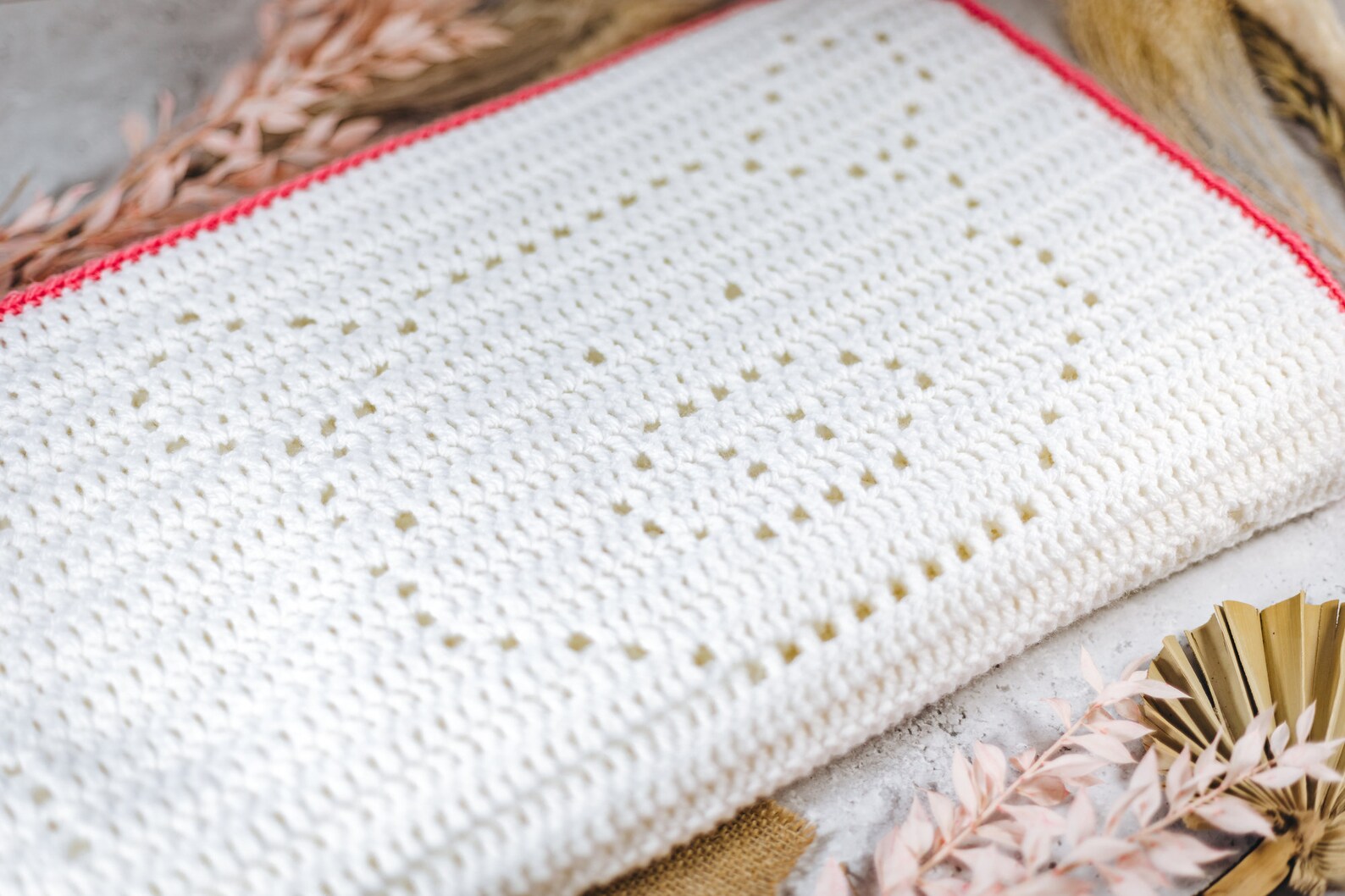 Percy Baby Blanket Filet Crochet Blanket Pattern Filet - Etsy UK