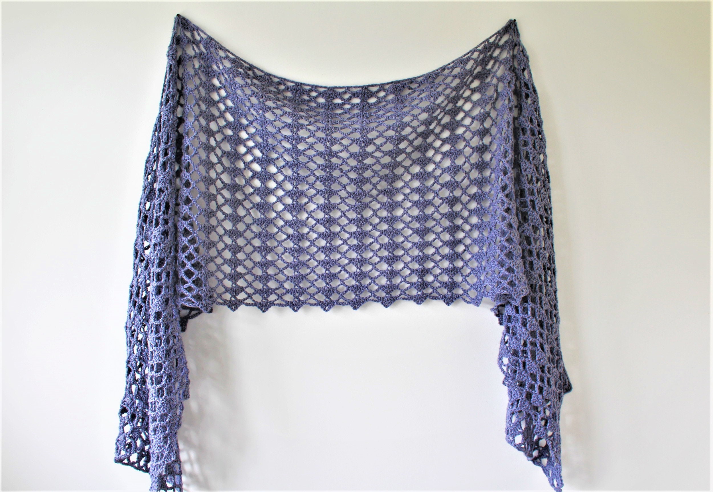 Fantasia Shawl Crochet Shawl Pattern Crochet Pattern - Etsy UK