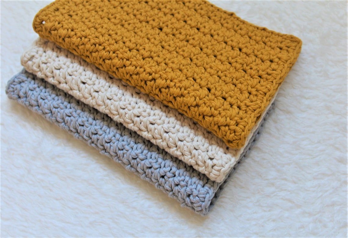 Whispering Pines Dishcloth Crochet Dishcloth Pattern Crochet - Etsy UK