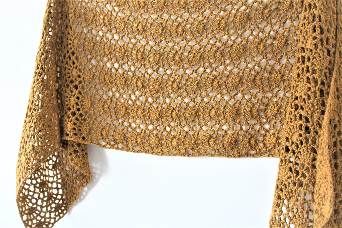 Chloe Sideways Shawl Crochet Shawl Pattern Lacy Crochet | Etsy