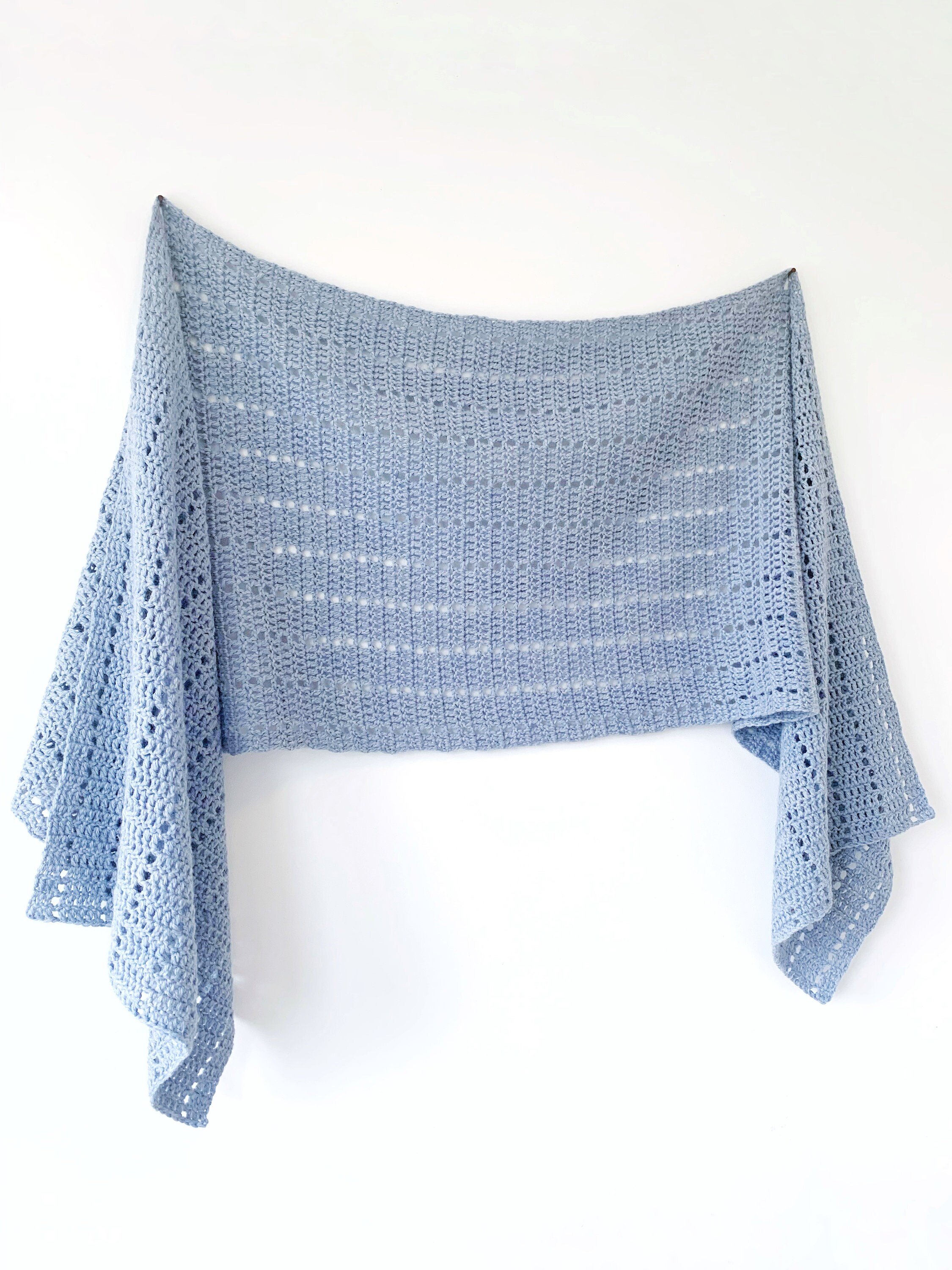 Clearwater Sideways Shawl Crochet Pattern Crochet Shawl - Etsy UK