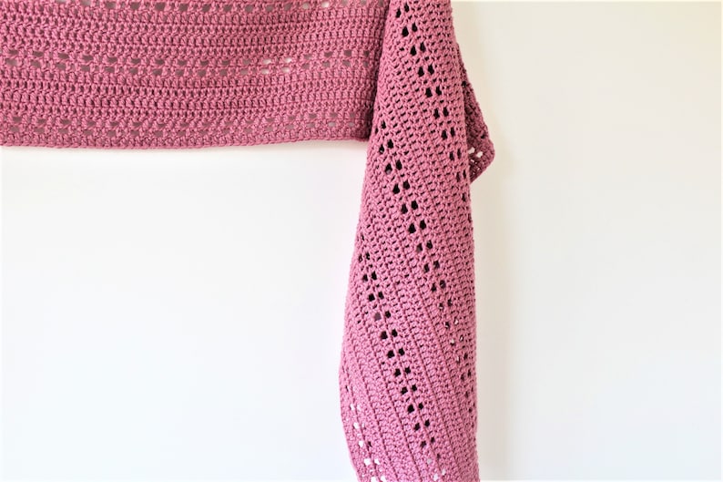 Orla Top Down Shawl, Crochet Shawl Pattern, Crochet Pattern, Filet crochet Shawl, Crochet Shawl, Shawl Pattern, Beginner Crochet Shawl, Easy image 2