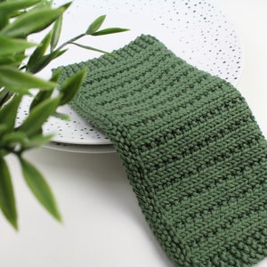 Cove Dishcloth, Knitting Pattern, Knit Dishcloth Pattern, Knitted Dishcloth Pattern, Knit Washcloth Pattern, Knitted Washcloth Pattern, Knit image 4