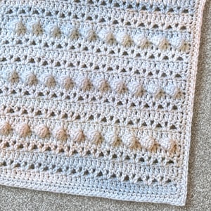 Quick And Easy Crochet Blanket Pattern, Crochet Blanket Pattern, Crochet Baby Blanket Pattern, Quick Crochet Blanket, Easy Blanket - #9 Aran