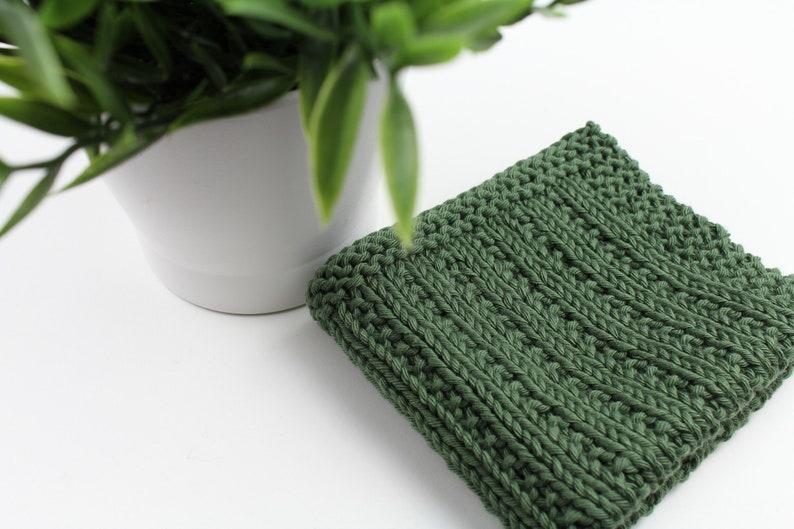 Cove Dishcloth, Knitting Pattern, Knit Dishcloth Pattern, Knitted Dishcloth Pattern, Knit Washcloth Pattern, Knitted Washcloth Pattern, Knit image 6