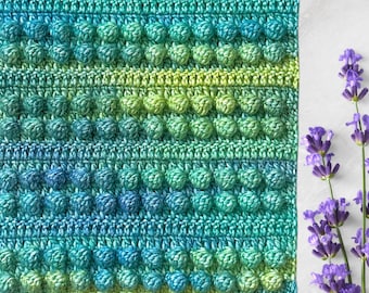 Charming Bobble Crochet Baby Blanket Pattern (PDF Pattern)