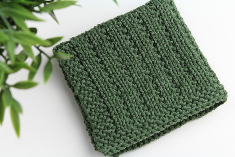 Cove Dishcloth, Knitting Pattern, Knit Dishcloth Pattern, Knitted Dishcloth Pattern, Knit Washcloth Pattern, Knitted Washcloth Pattern, Knit image 9