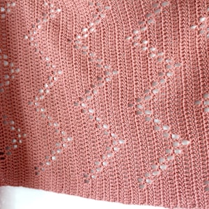 Devon Sideways Shawl, Crochet Shawl Pattern, Crochet Pattern, Crochet Shawl, Shawl Pattern, Filet Crochet Shawl Pattern, Filet Crochet, Easy image 6