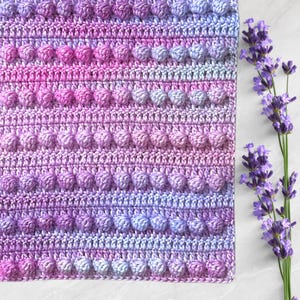 Dreamy Bobble Blanket Pattern, Crochet Baby Blanket Pattern, Crochet Bobble Blanket Pattern, Crochet Pattern, Baby Blanket Pattern