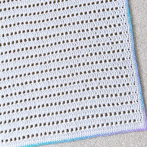 Filet Crochet Blanket Pattern, Crochet Blanket Pattern, Filet Crochet Pattern, Crochet Pattern, Filet Baby Blanket Pattern -Altitude Blanket