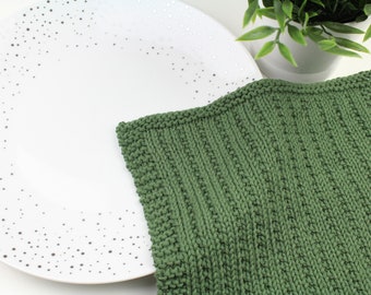 Cove Dishcloth, Knitting Pattern, Knit Dishcloth Pattern, Knitted Dishcloth Pattern, Knit Washcloth Pattern, Knitted Washcloth Pattern, Knit