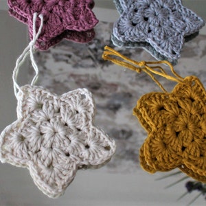 Crochet Christmas Star Pattern: Simple Holiday Ornament (PDF Pattern)