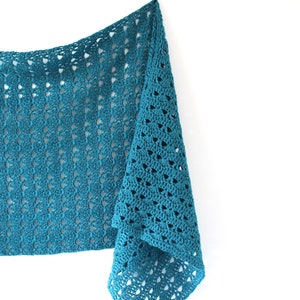 Quinley Sideways Shawl Crochet Shawl Pattern Crochet | Etsy