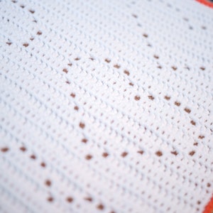 My Love Crochet Blanket Pattern, Crochet Pattern, Baby Blanket Pattern, Heart Baby Blanket Pattern, Crochet Baby Blanket, Filet Crochet Baby image 4