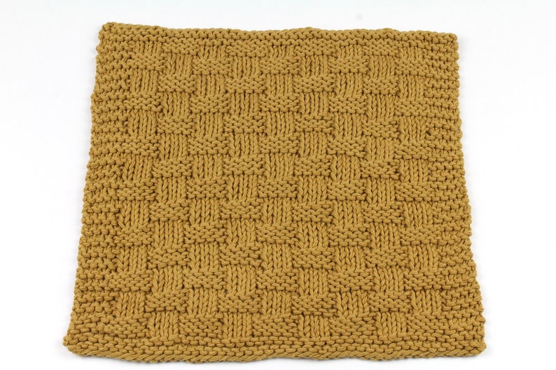 Midwest Dishcloth, Knitting Pattern, Knit Dishcloth Pattern, Knitted Dishcloth Pattern, Knit Washcloth Pattern, Knit Eco, Dishcloth, Knit image 8