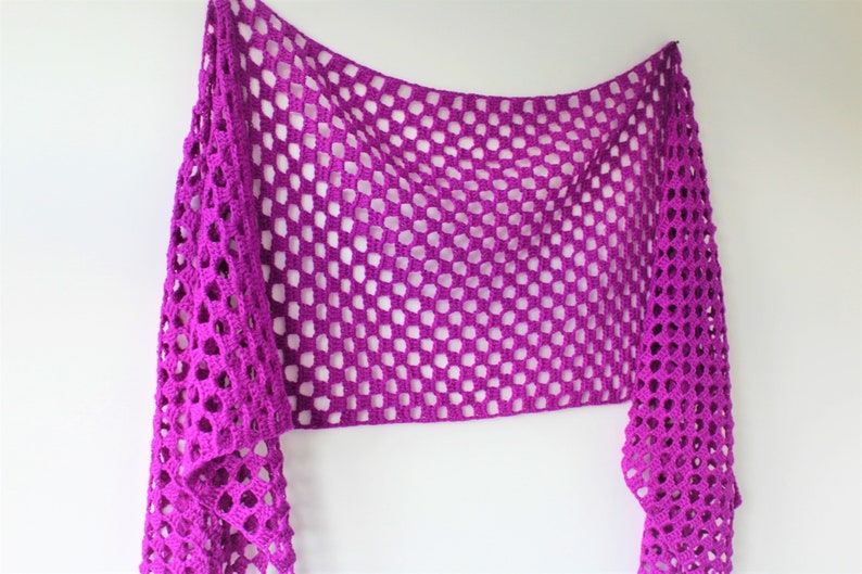 Nora Sideways Shawl Crochet Pattern Crochet Shawl Pattern - Etsy UK