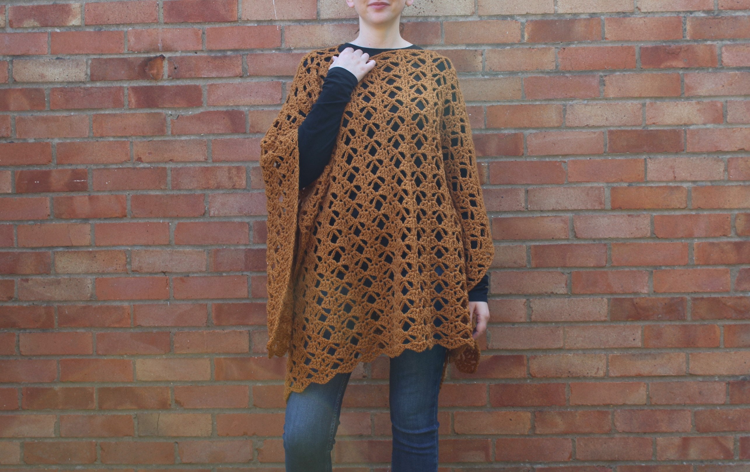 Bella Poncho Crochet Poncho Pattern Crochet Pattern Crochet | Etsy