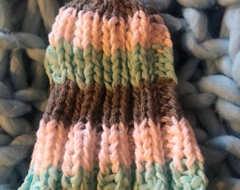 Handknit hat