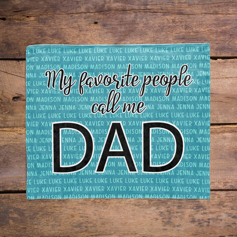 Blanket Dad Gift Blanket / Cotton Anniversary Gift / 50th Etsy