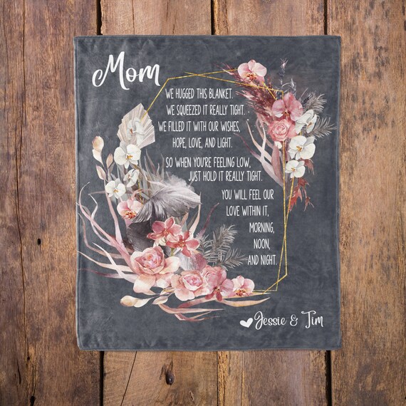 Nana Gift Blanket – 60"x50" Super Soft Throw, Heartwarming Text, For Birthday, Mother's Day, Christmas From Grandkids