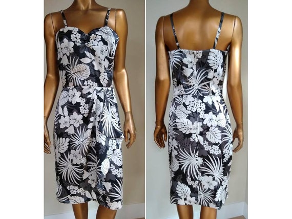 Sarong Dress With Side Drape ...