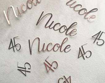 Personalized Rose Gold Confetti, Name Confetti, Birthday Confetti, Custom Name, Personalized Birthday, Age Confetti, Bridal Shower Confetti