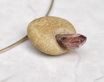 Unique carved river stones - "terra incognita"