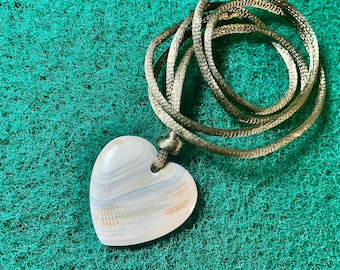 Seashell pendant- heart profile... by BeachSidePicks.