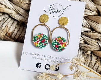 Boucles fleurs printemps