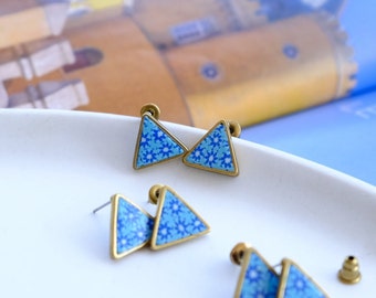 Boucles d'oreilles triangulaire Porto #776