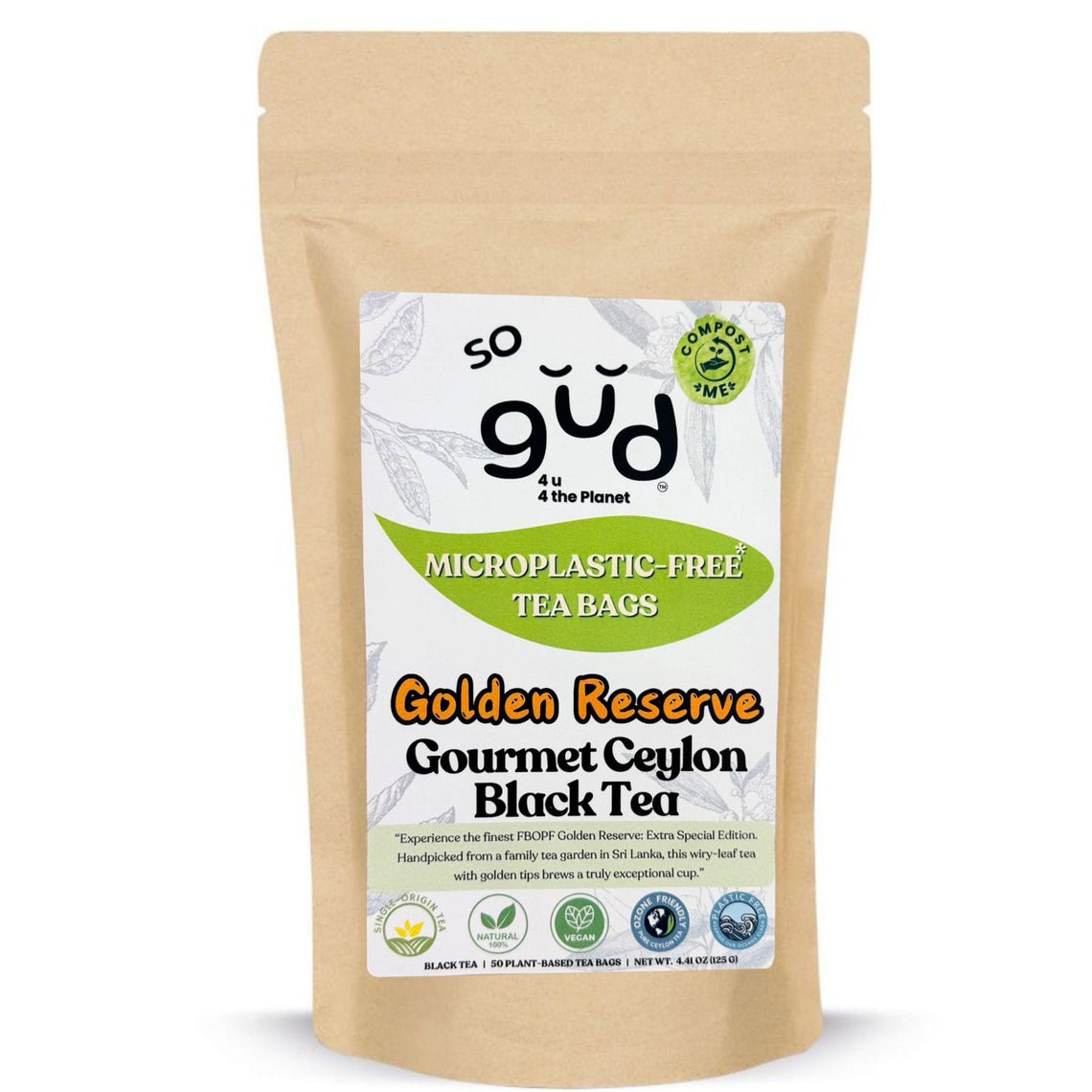 Golden Reserve Ceylon Black Tea | New Vithanakanda FBOPF | All Day Tea ...