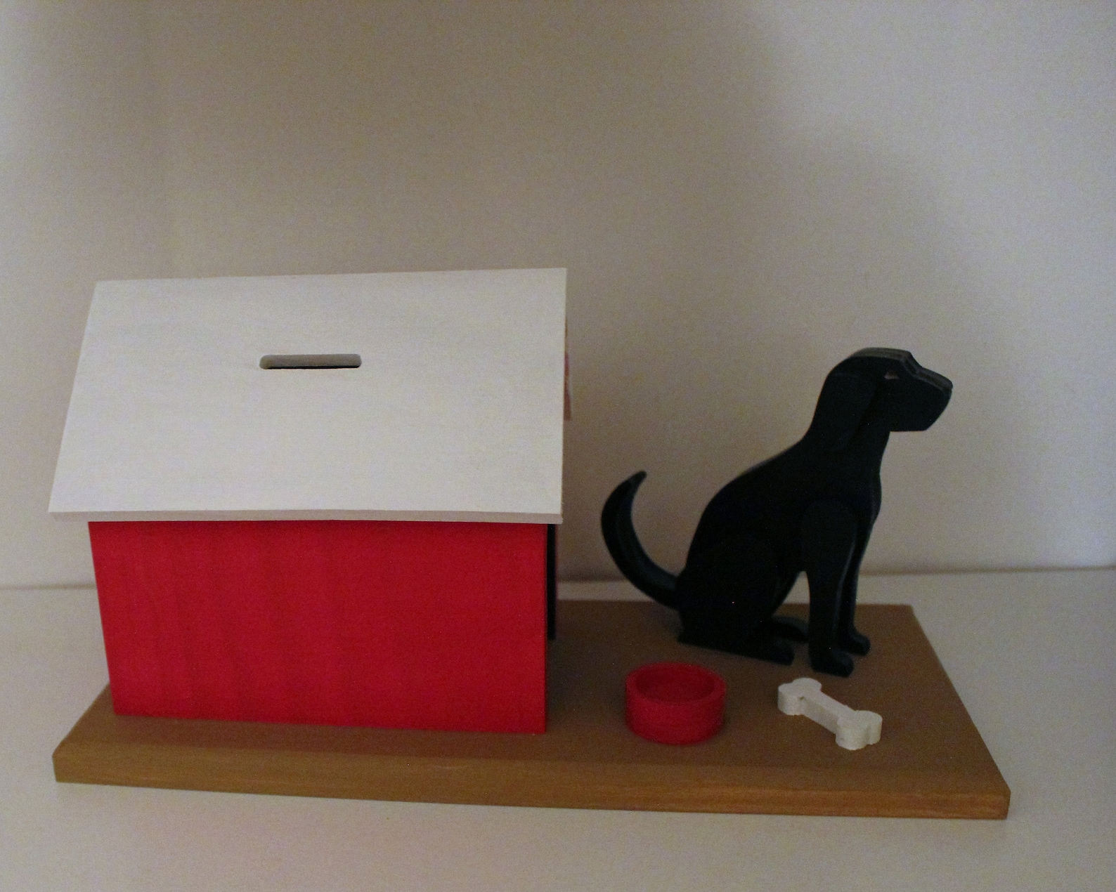 Dog House piggy Bank built to last handmade Etsy