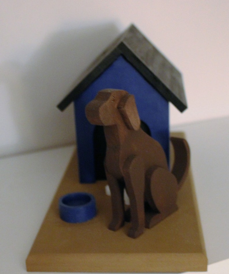 Dog House piggy Bank built to last handmade Etsy