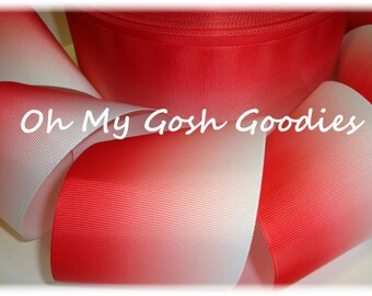 Vintage Grosgrain Bright Melon 2 1//4/" Ribbon 5yds Made in U S A