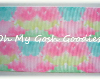 CLASSIC * PASTEL * WATERCOLORS Grosgrain Cheer Ribbon - 1.5", 3"  - 5 Yards - Oh My Gosh Goodies Ribbon