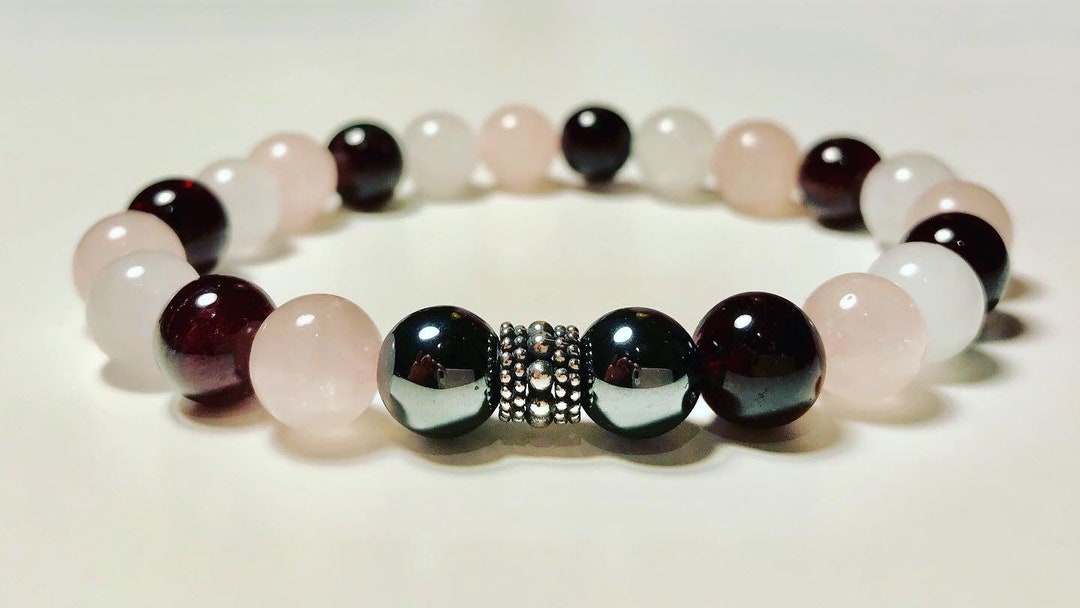 Menopause Relief Crystal Healing Gemstone Bracelet Amelie Hope Crystals