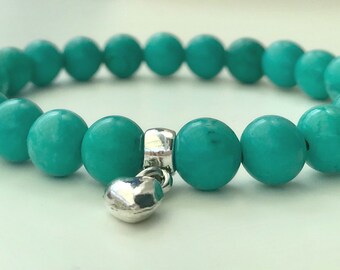 Turquoise Sagitterius Healing Crystal Healing Gemstone Bracelet Amelie Hope Crystals Power Bead