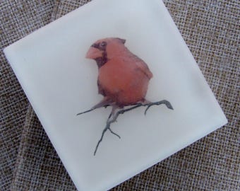Red Cardinal Soap – Handmade Vegan Glycerin Bar