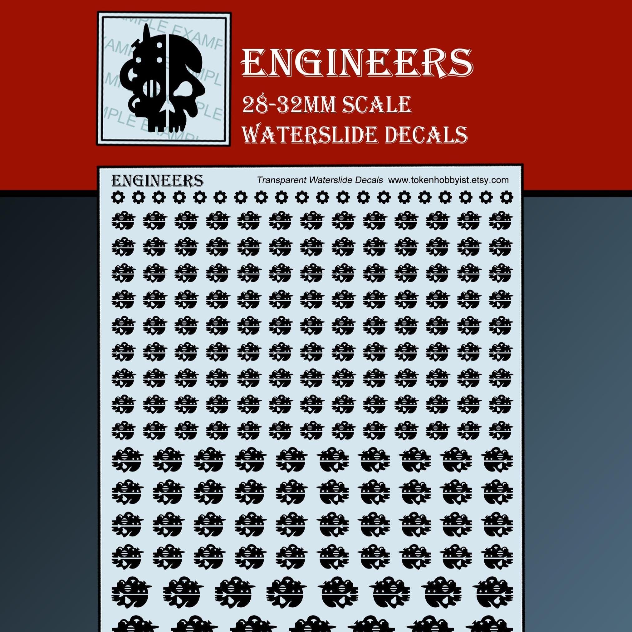 Feuille De Transfert Space Wolves Pour Warhammer 40K - Space Marines Leviathan, édition OOP 2023