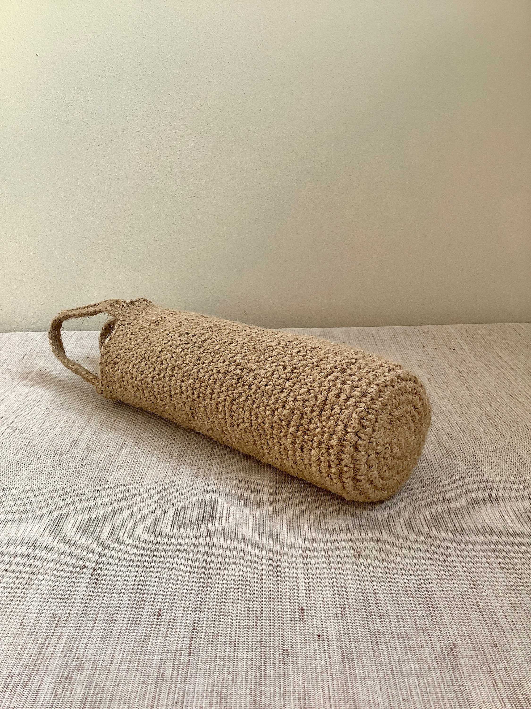 2 Stück Jute-Weinflaschen Taschen - Wiederverwendbar Mit Sichtfenster 17x10x33cm