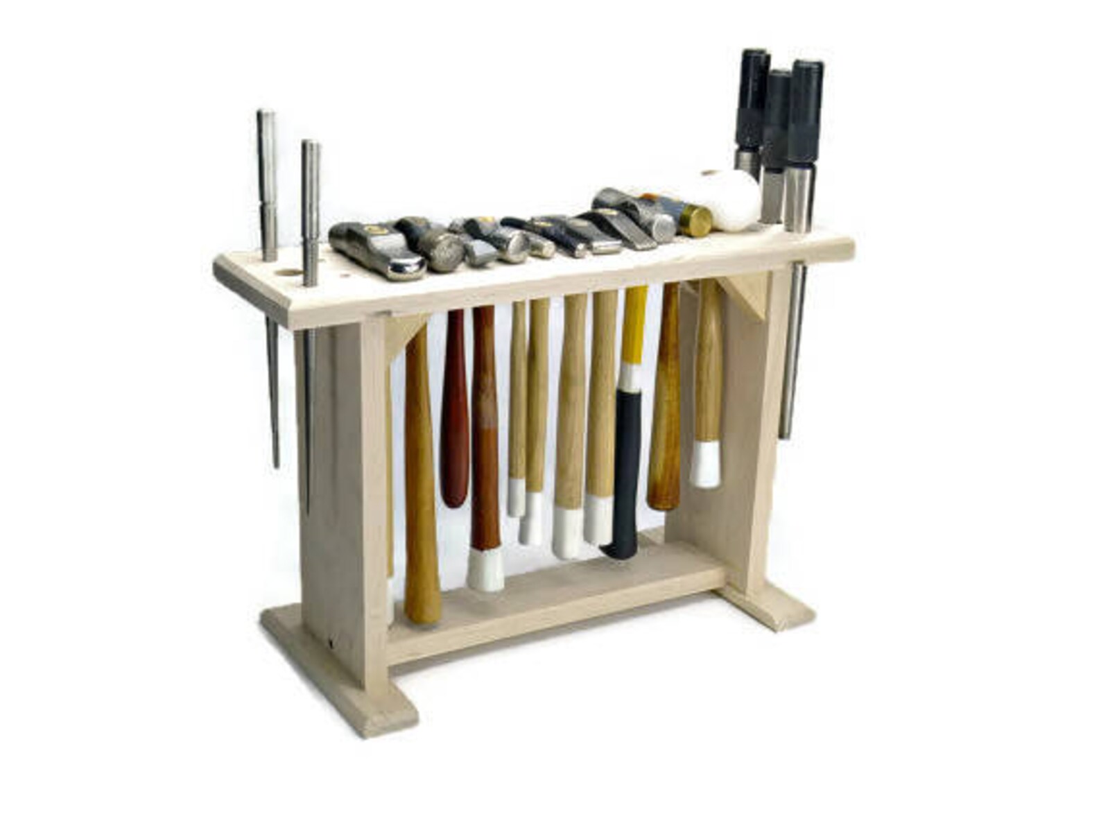 Hammer Rack Holder Jewelry Tools Organizer Solid Wood Hammer Etsy