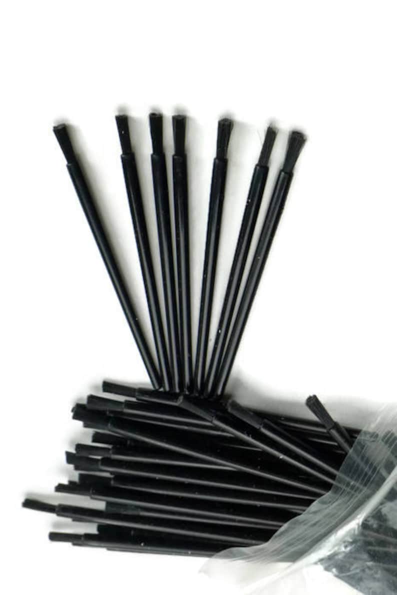 Set of 20 Disposable Flux Brush Glue Woodwork Craft Epoxy Art Etsy