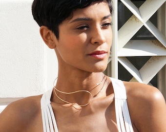 Athena Double Pearl Choker